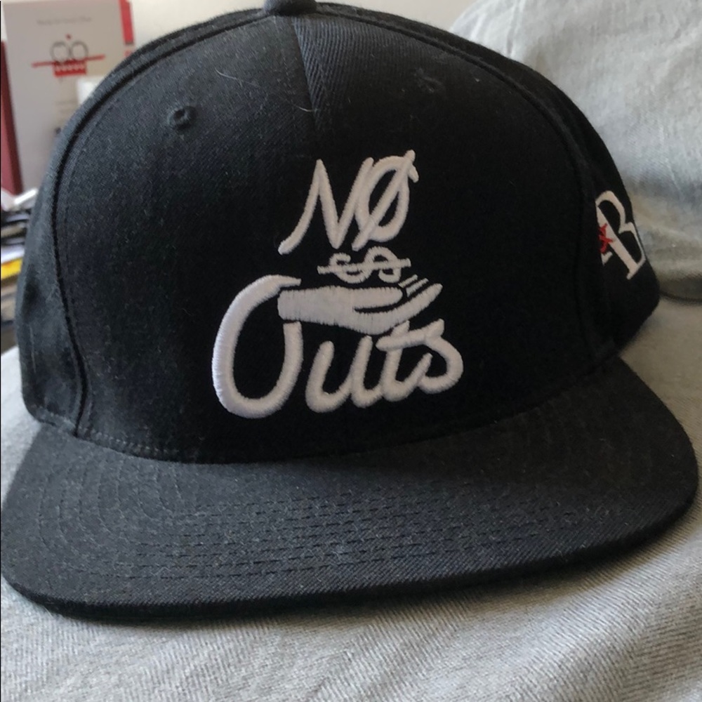 No Hand outs men's hat.